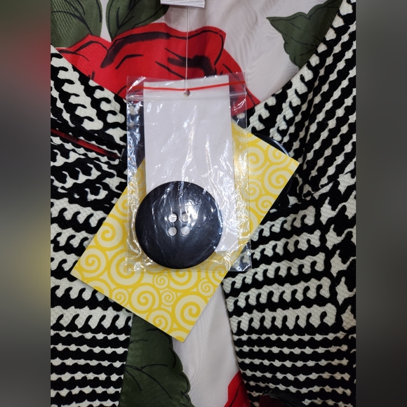 Sara Campbell Open Jacket Black & White, size 3X - Picture 12 of 12